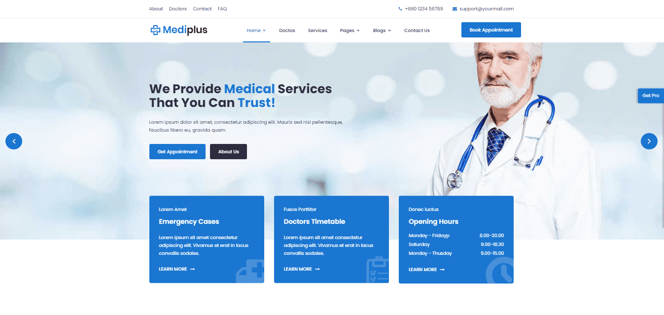 Medical Website Website